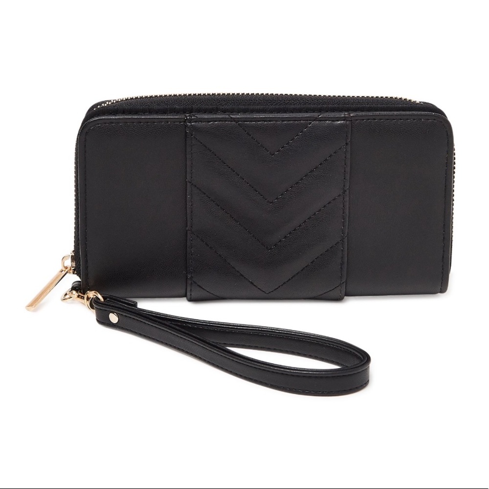 Time and Tru Victoria  Wristlet Zip Around Wallet